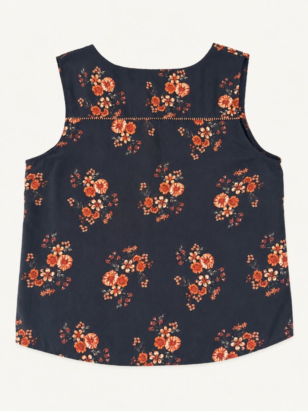 Collective Concepts Floral Boho Tank Top XL - Picture 3 of 5